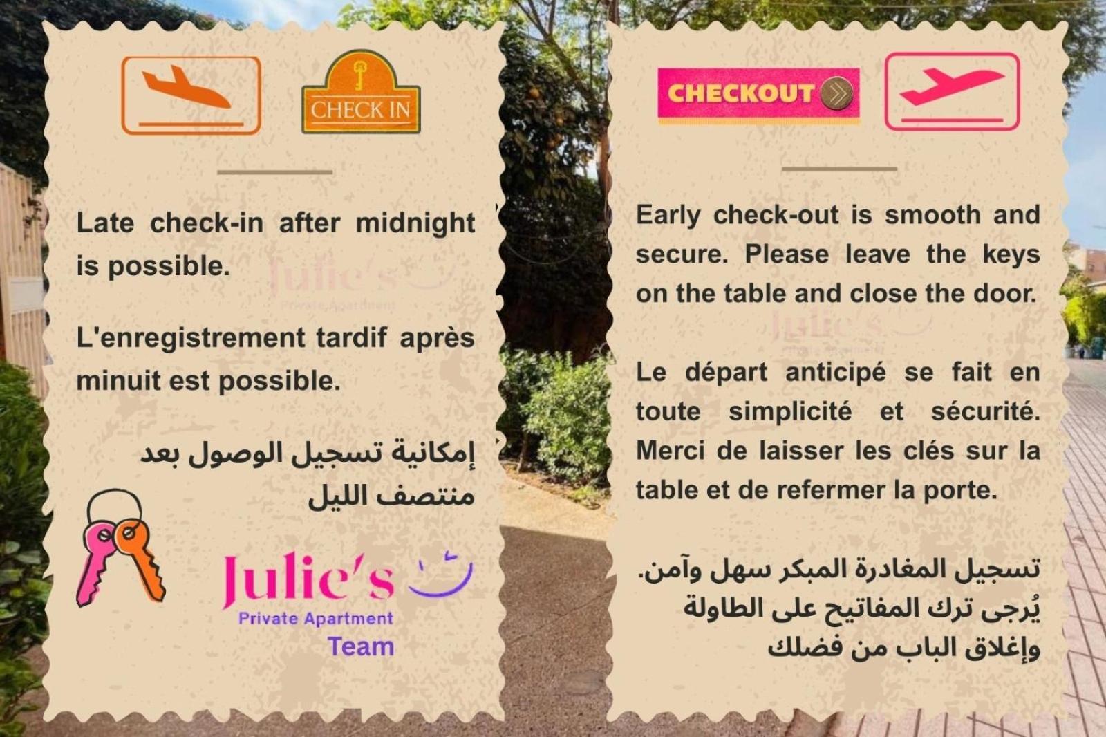 Julie Airport Marrakech Apartments Marrakesh Exterior foto